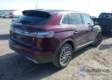 2020 Lincoln Nautilus Reserve z USA, uszkodzony, nr VIN 2LMPJ6K91LBL34535